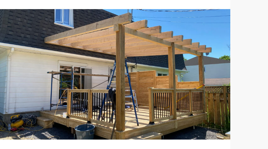 construction aménagement de terrasse en bois